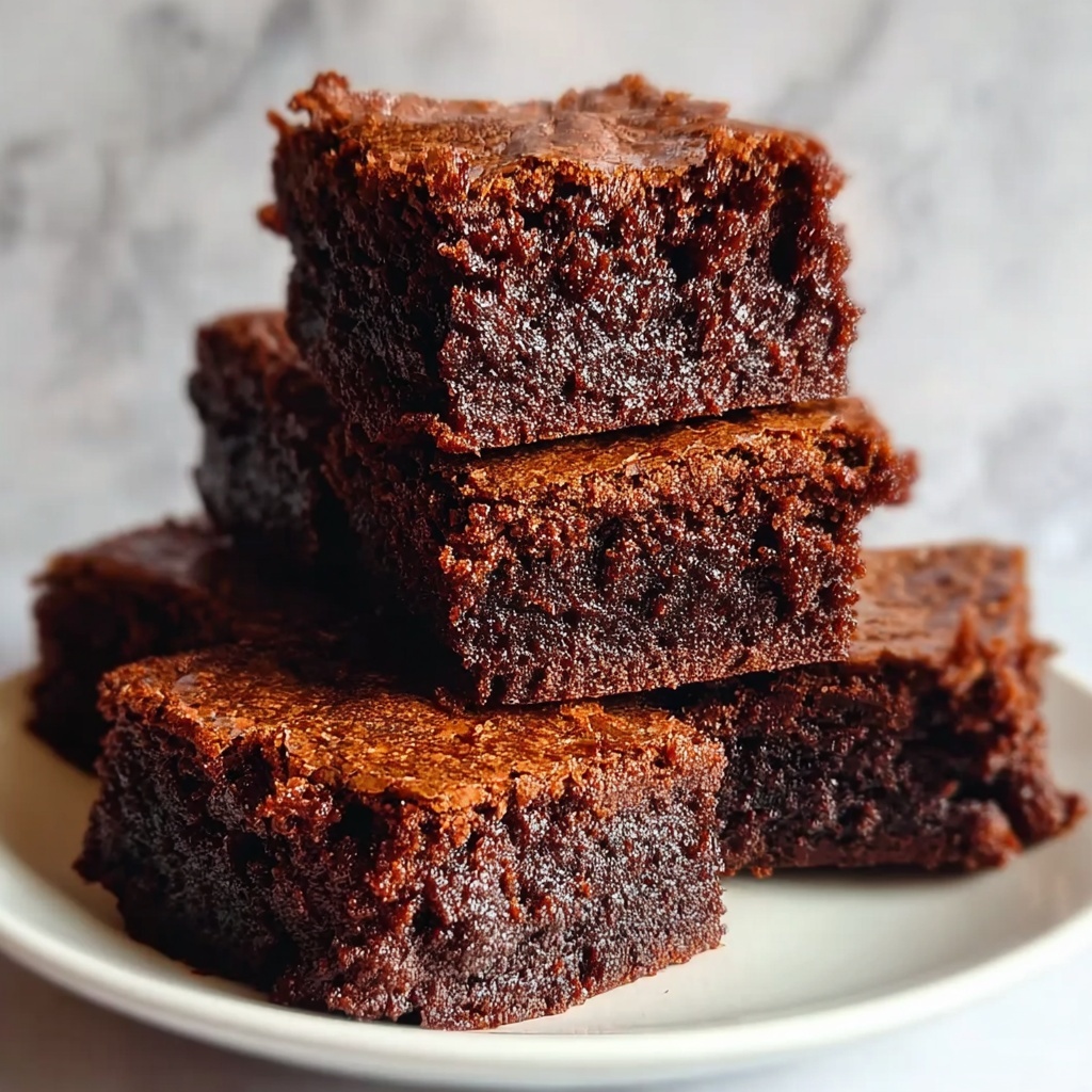 Vegan Zucchini Brownies Recipe - Recipe Image