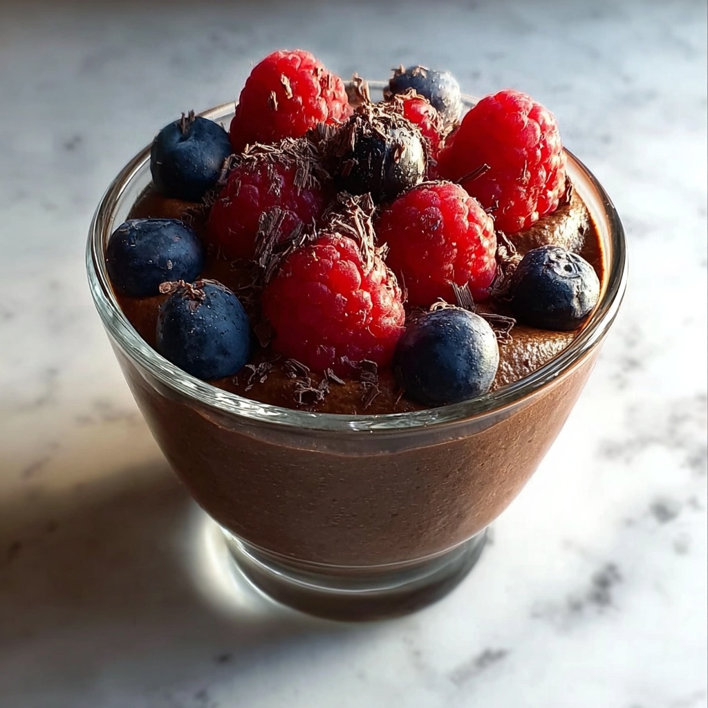 Healthy Chocolate Mousse Recipe - Recipe Image