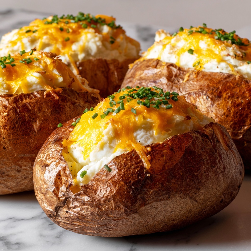 Air Fryer Twice-Baked Potatoes Recipe - Recipe Image