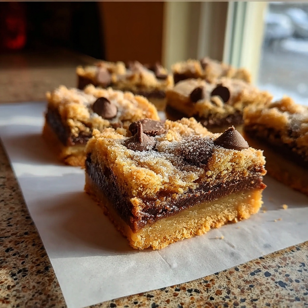 Peanut Butter Lunch Lady Cookie Bars Recipe - Recipe Image