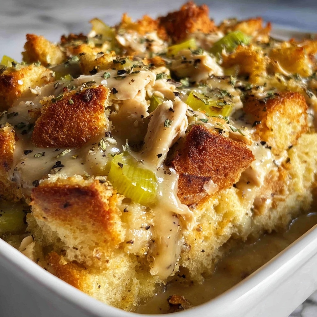 Comforting Crockpot Chicken Stuffing for 6 Happy Faces Recipe - Recipe Image