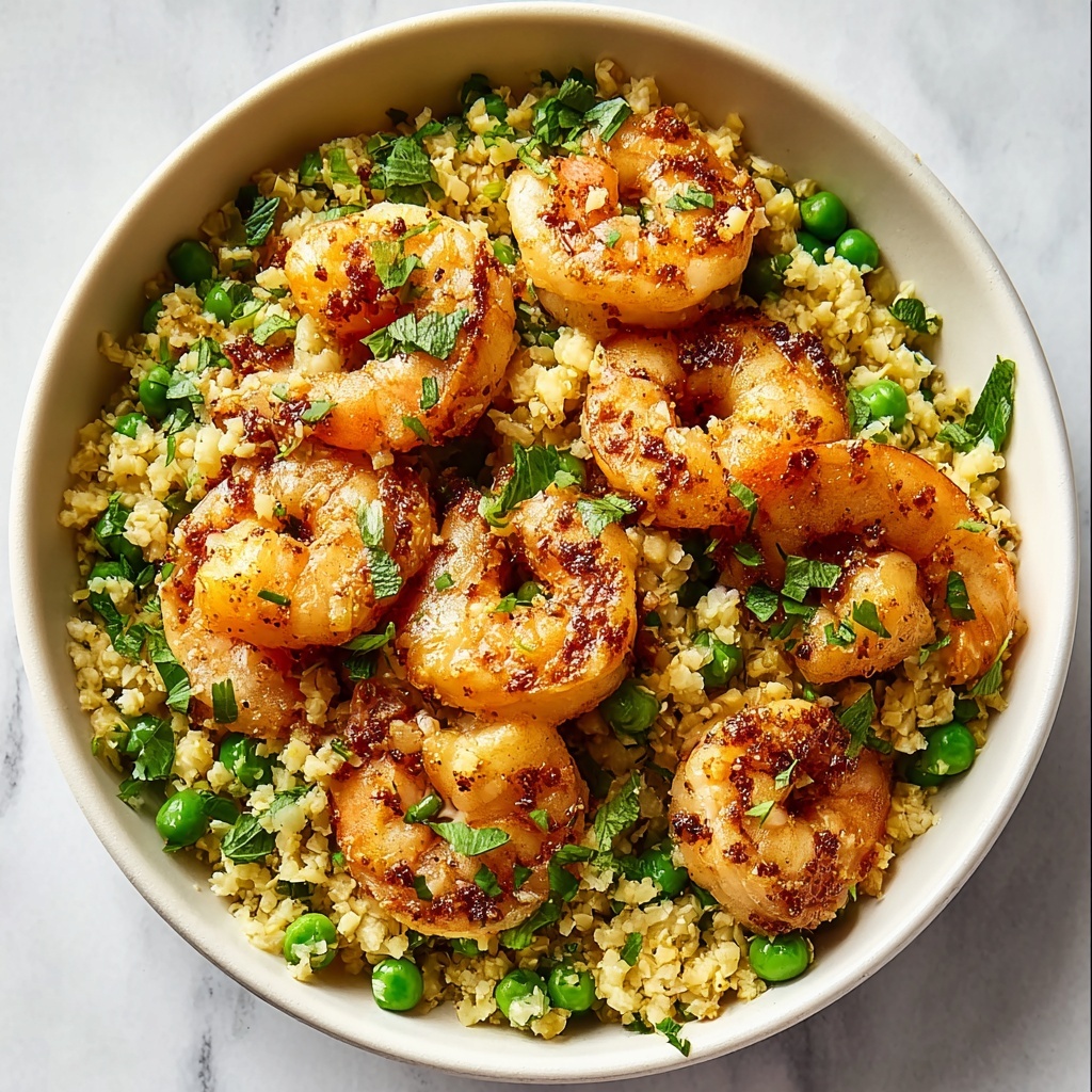 Savory Cajun Shrimp & Cauliflower Rice in Just 17 Minutes Recipe - Recipe Image