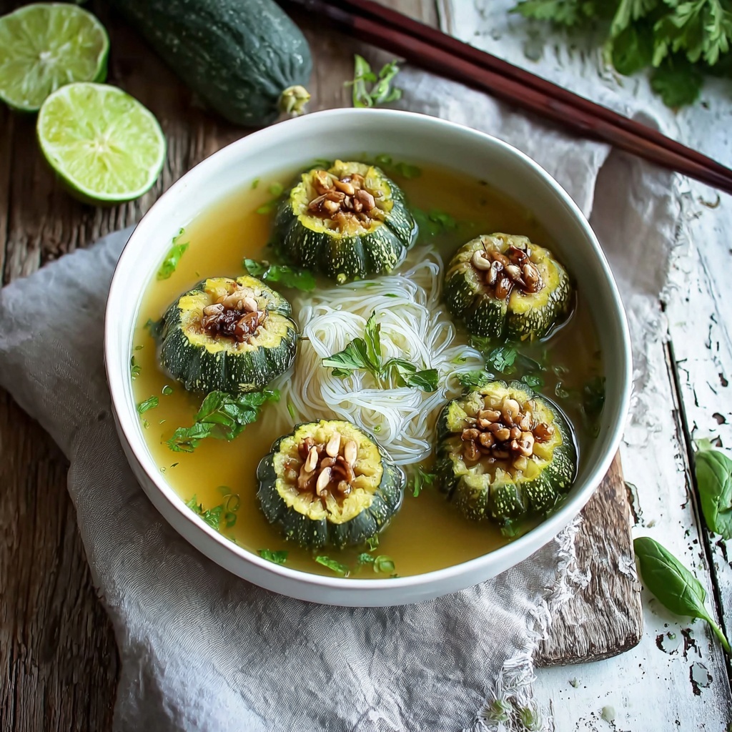 Hearty Vietnamese Bitter Melon Soup for Flavorful Comfort Recipe - Recipe Image