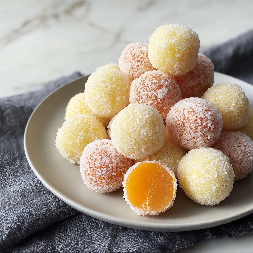 Delicious Sweet Potato Onde Onde: A Fun Twist on Tradition Recipe - Recipe Image