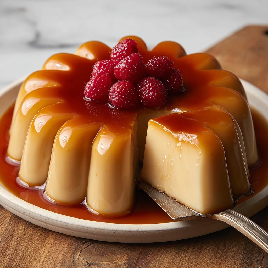 Vegan Flan Recipe - Recipe Image