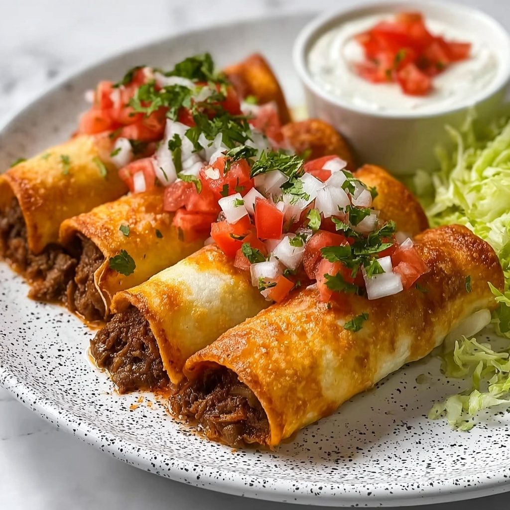 Beef Taquitos Recipe - Recipe Image