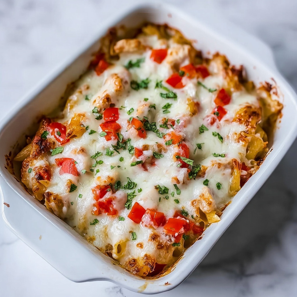 Bruschetta Chicken Casserole Recipe - Recipe Image