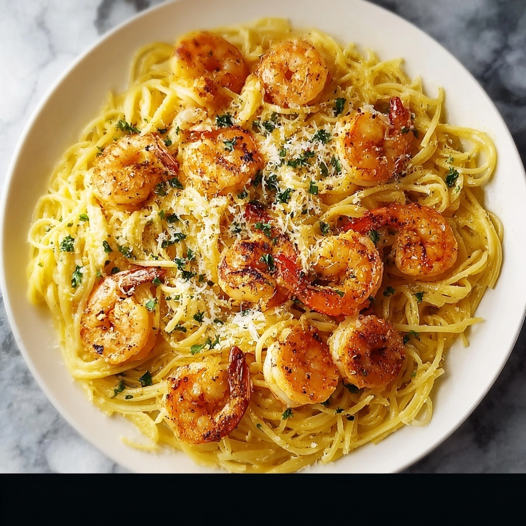 Lemon Spaghetti with Shrimp Recipe - Recipe Image