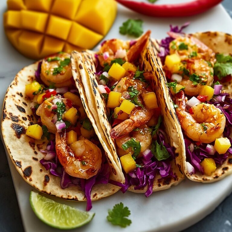Zesty Shrimp Tacos with Fresh Mango Salsa Recipe