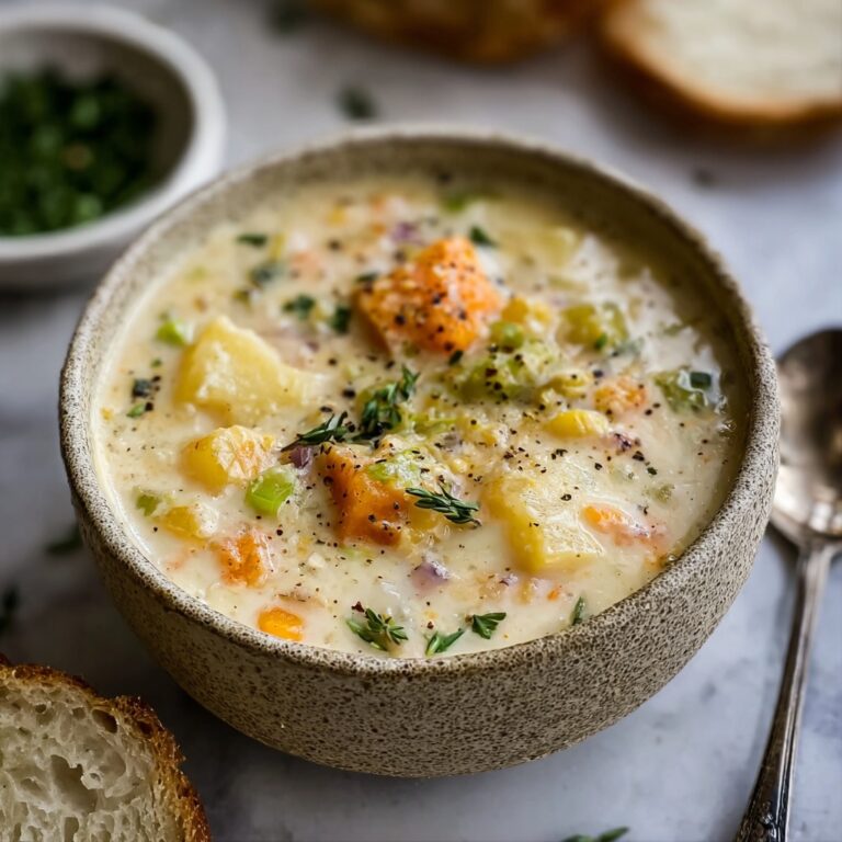 Creamy Vegetable Soup Recipe
