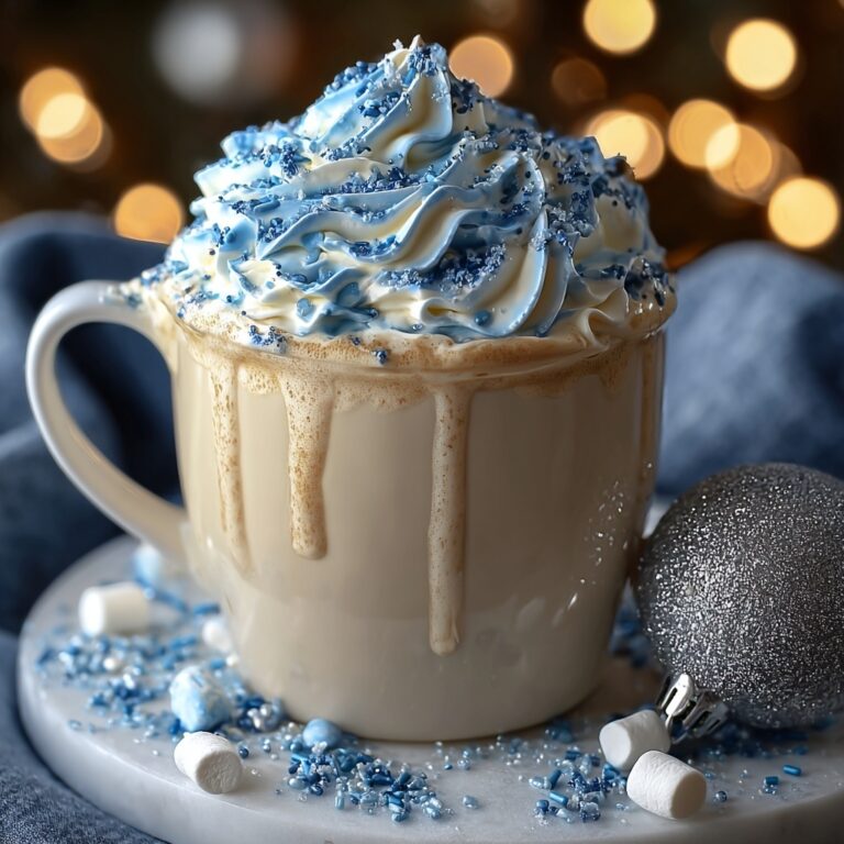 Frostbite Blue Christmas Cocoa Recipe