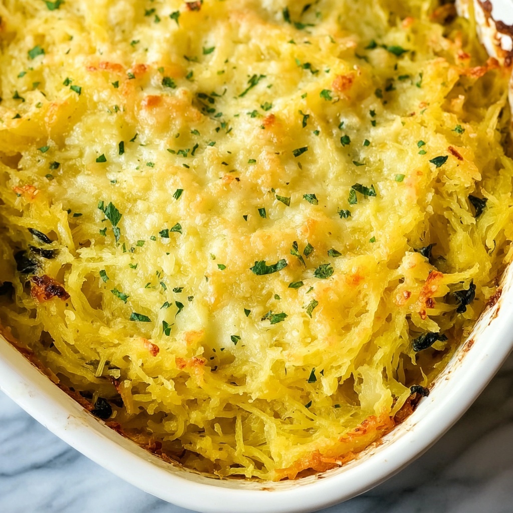 Baked Spaghetti Squash and Cheese Recipe - Recipe Image