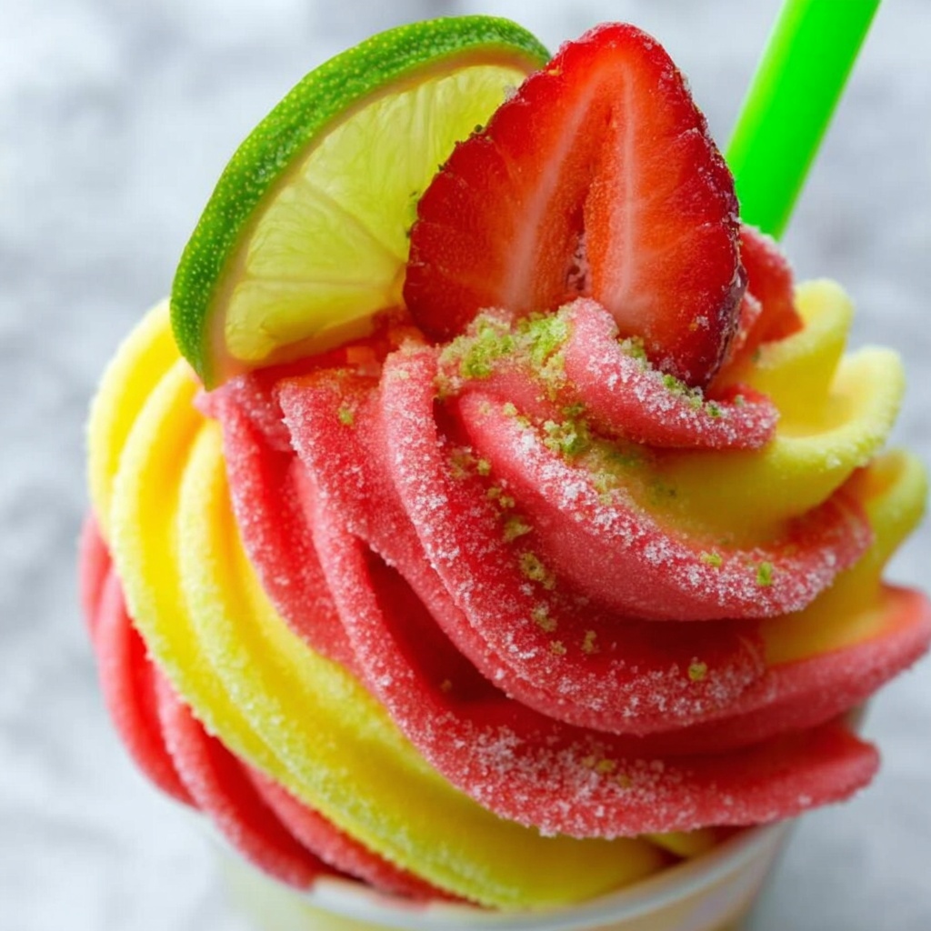 Strawberry Mango Margarita Cupcakes Recipe - Recipe Image