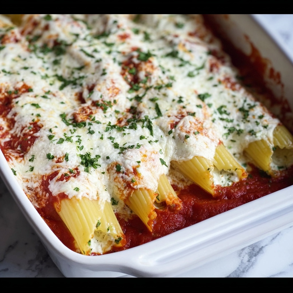 Classic Baked Manicotti Recipe - Recipe Image