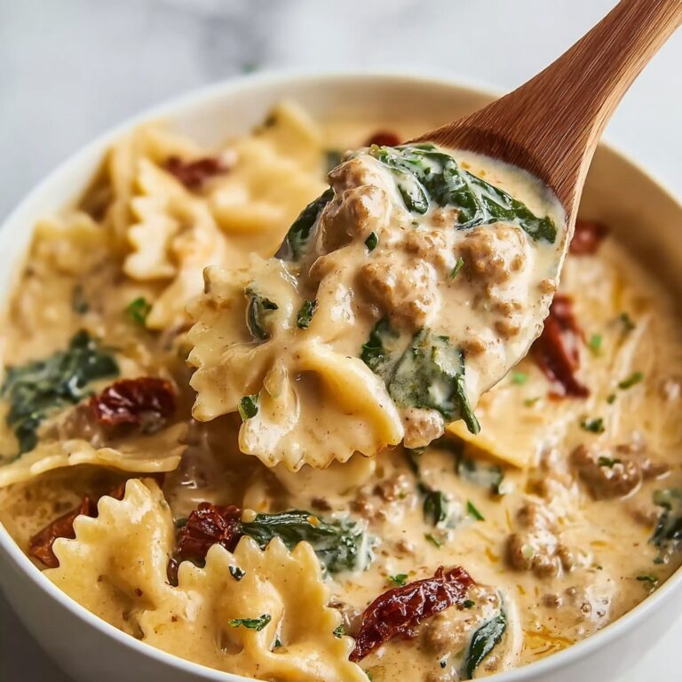 Slow Cooker White Lasagna Soup Recipe