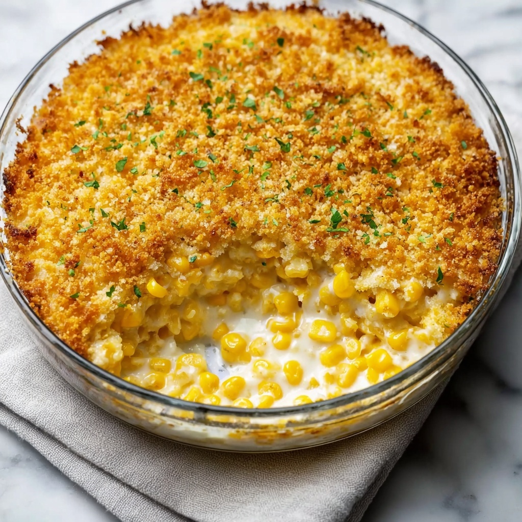 Cheddar Sweet Corn Pie Recipe - Recipe Image