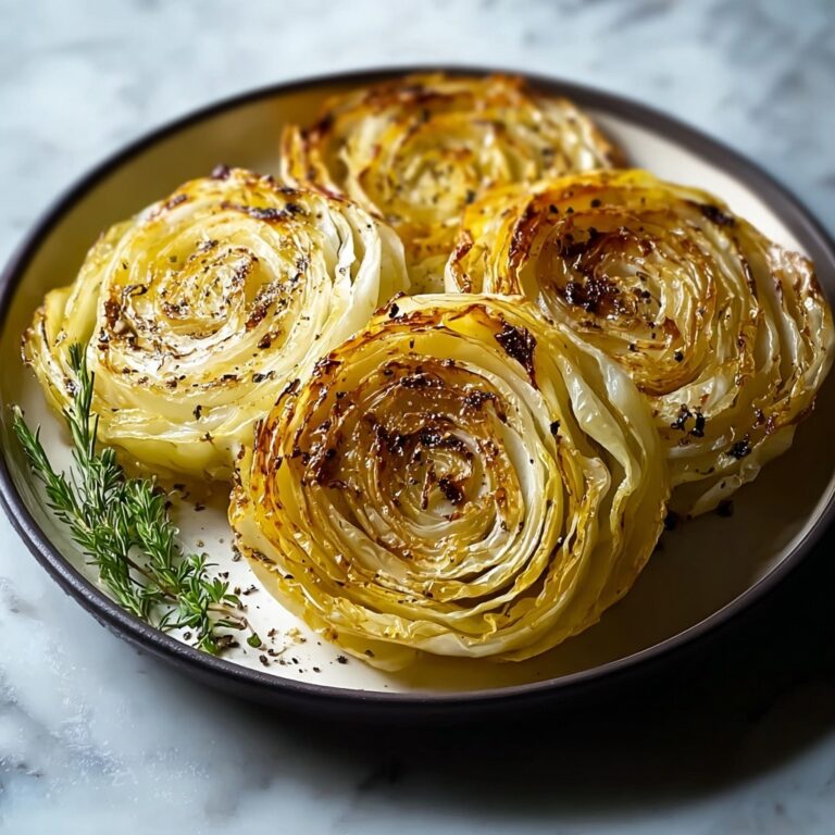 Roasted Cabbage Steaks Recipe