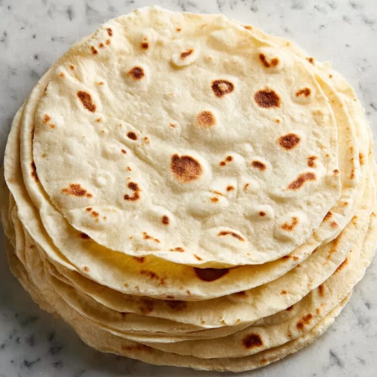 Homemade Flour Tortillas from Scratch Recipe