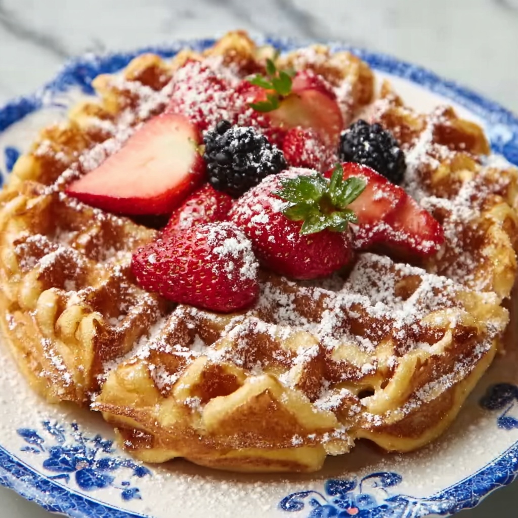 Homemade Funnel Cakes Recipe - Recipe Image