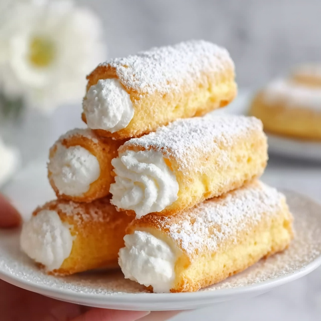 Homemade Twinkies Vanilla Cakes Recipe - Recipe Image
