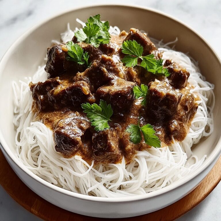 Slow Cooker Beef Stroganoff Recipe