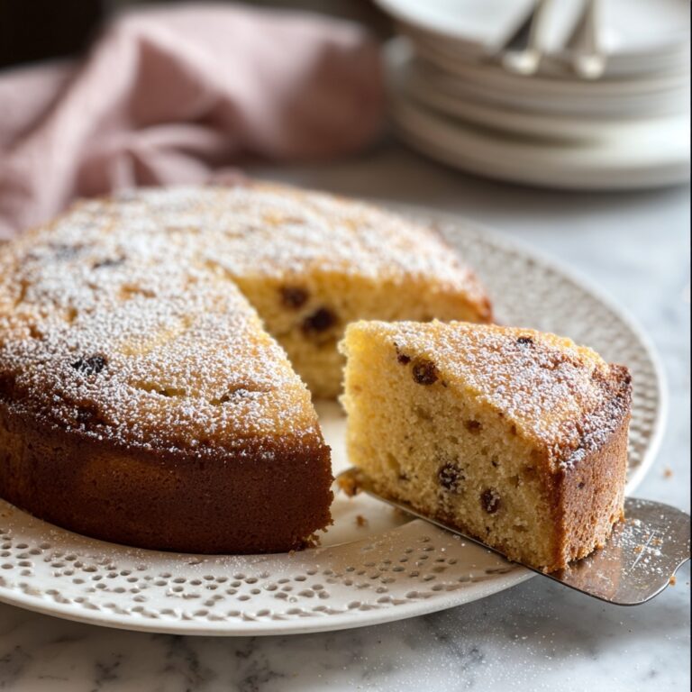 Easy Yogurt Cake Recipe