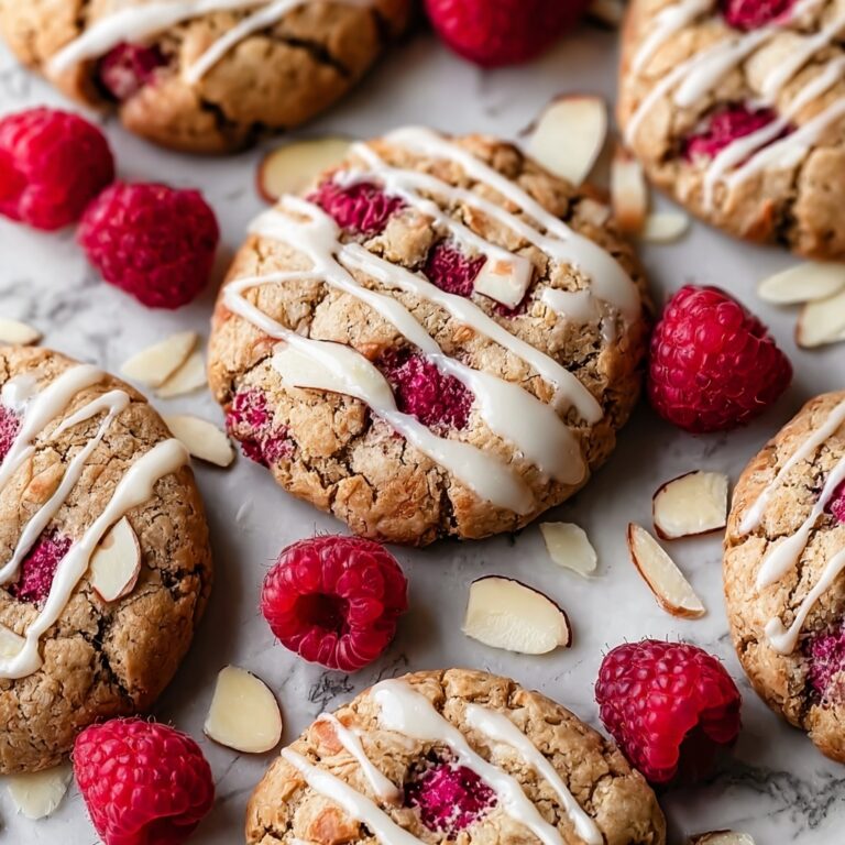 Raspberry Almond Cookies Recipe