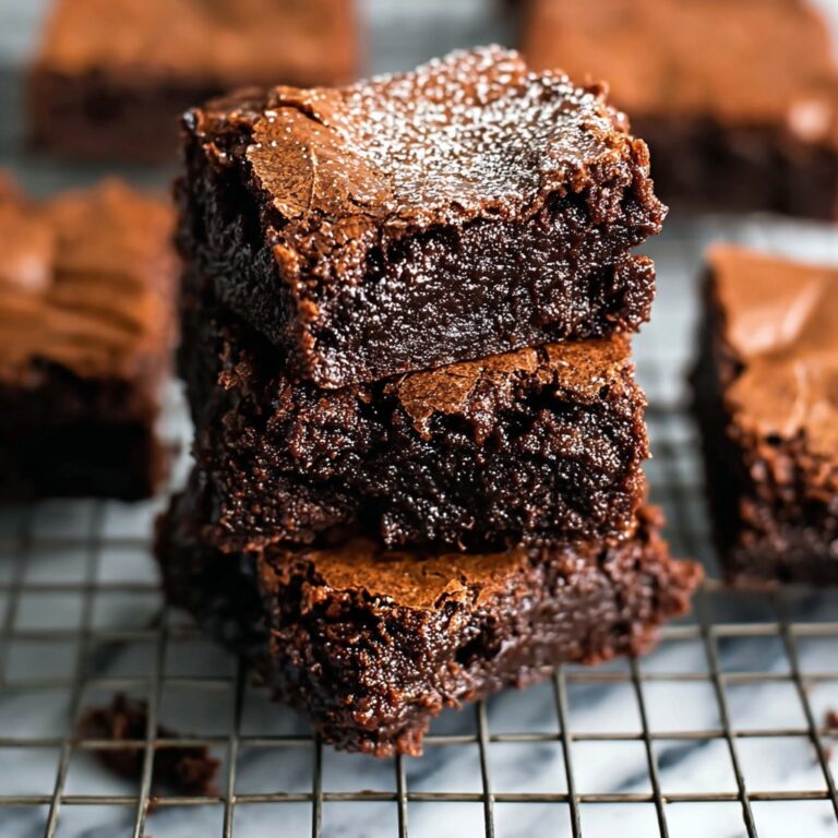 Rich and Decadent Easy Chocolate Brownies Recipe