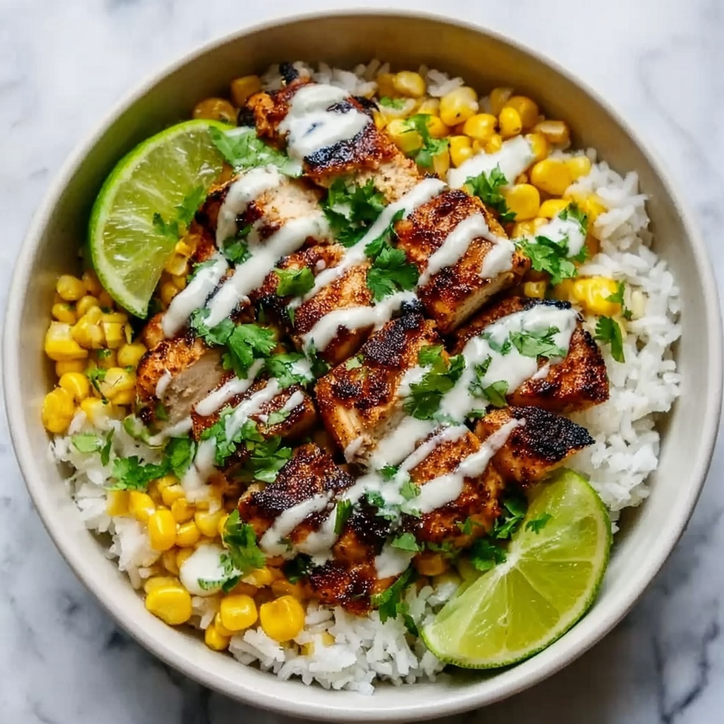 Street Corn Chicken Bowl Recipe - Recipe Image