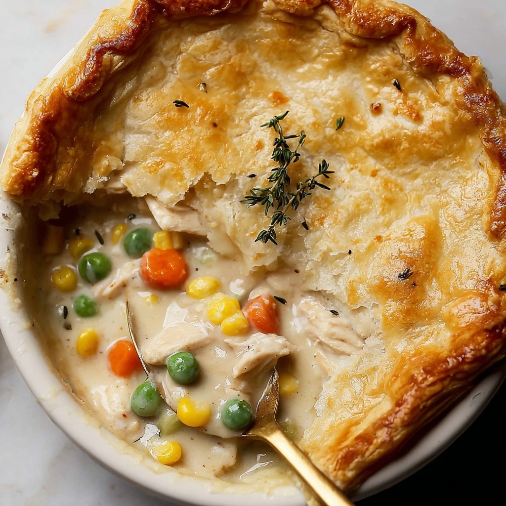 Easy Bisquick Chicken Pot Pie Recipe - Recipe Image