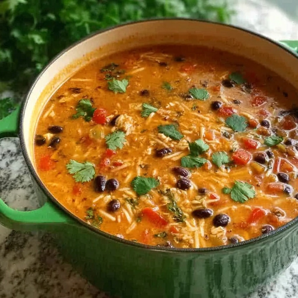 Chicken Enchilada Soup Recipe - Recipe Image