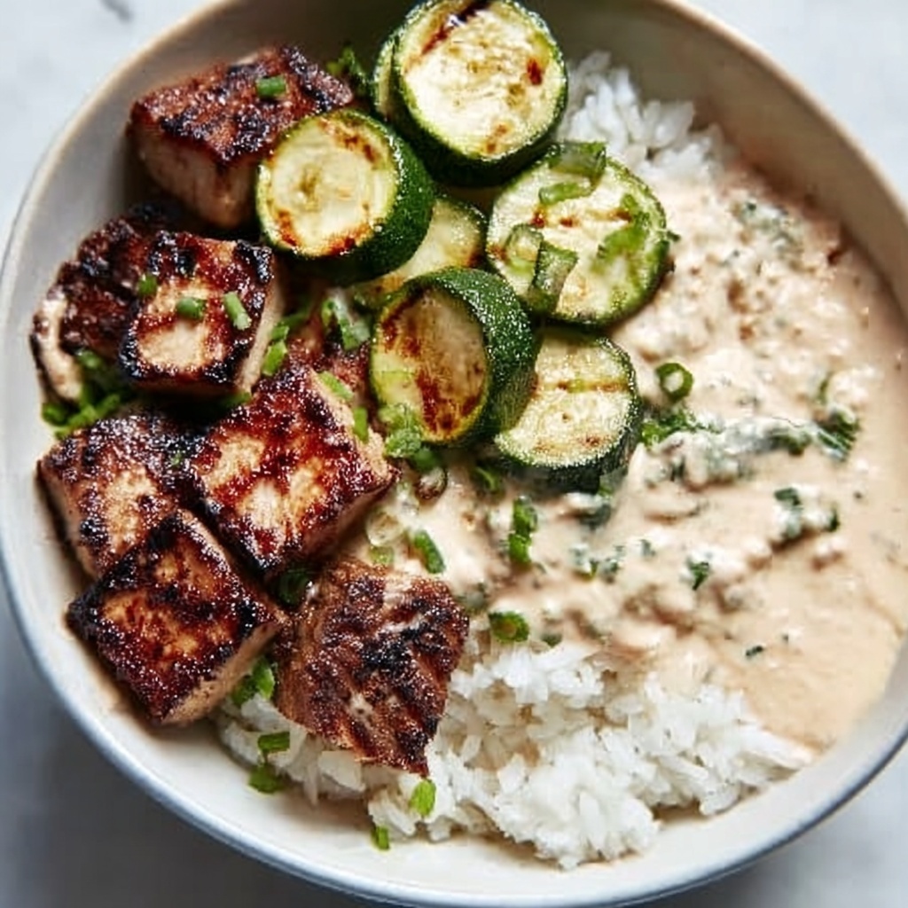Hibachi Bowls with Steak and Vegetables Recipe - Recipe Image