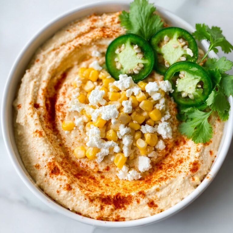 Street Corn Hummus Recipe