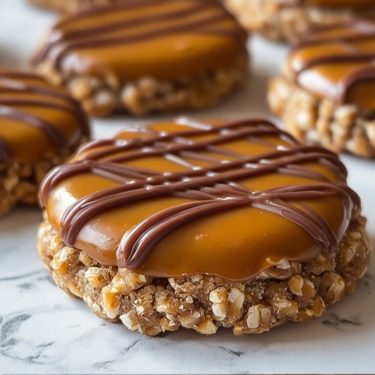 No-Bake Caramel Cookies Recipe
