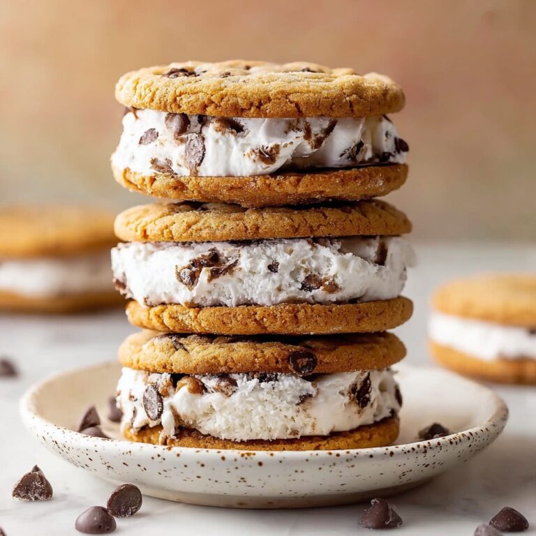 Cookie Ice Cream Sandwiches (Homemade Chipwich) Recipe