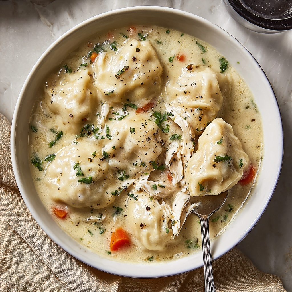 Chicken and Dumplings Recipe - Recipe Image