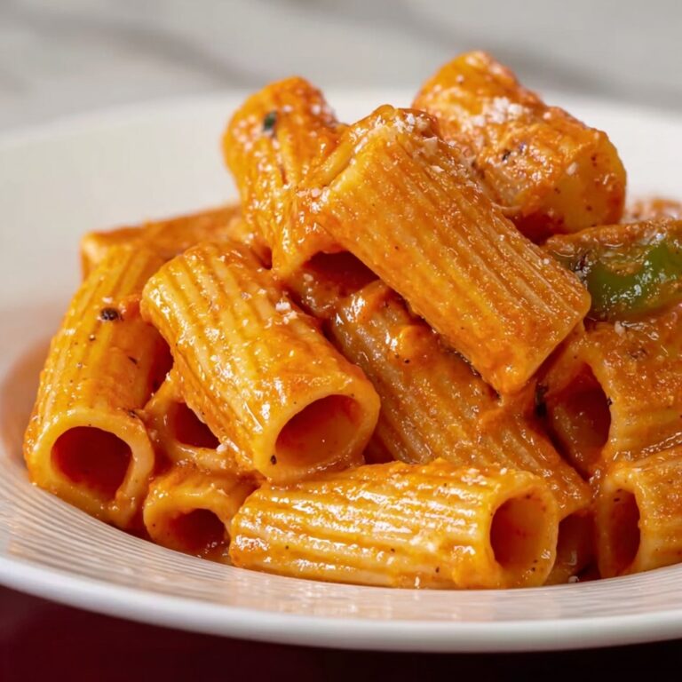 Delicious Spicy Rigatoni Pasta Recipe