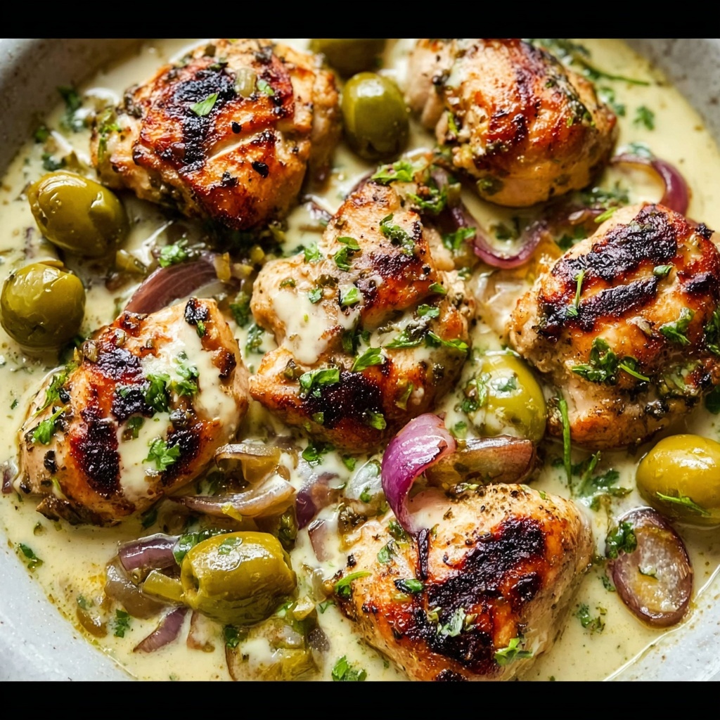 Creamy Pepperoncini Chicken Skillet Recipe - Recipe Image