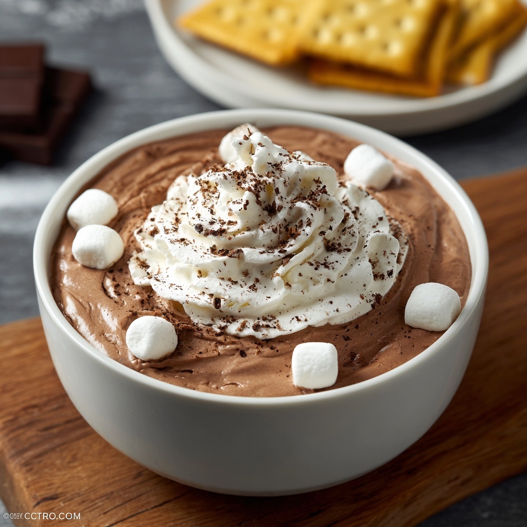 Hot Chocolate Dip Recipe - Recipe Image