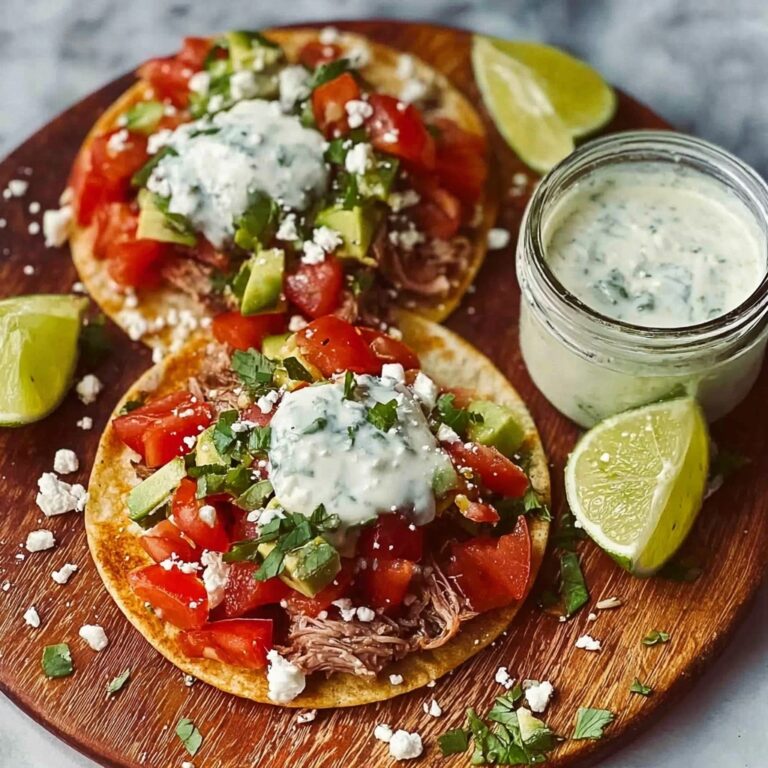 Chicken Tostadas Recipe