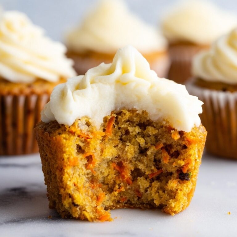 Carrot Cake Cupcakes with Cream Cheese Frosting Recipe
