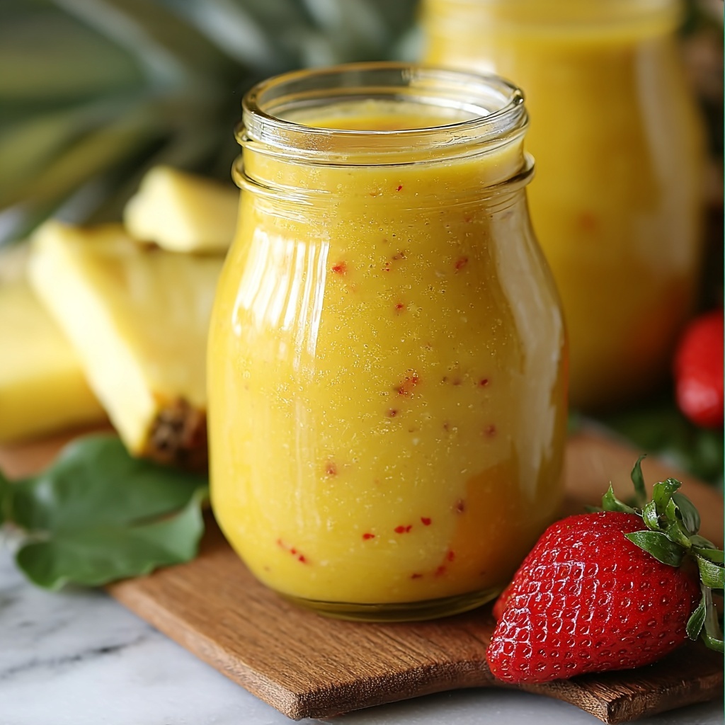 Pineapple Habanero Hot Sauce Recipe - Recipe Image