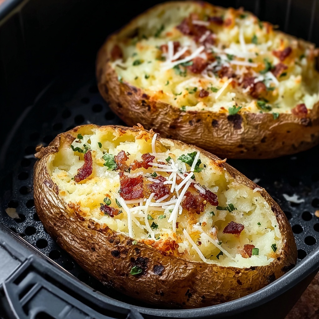 Crispy Air Fryer Baked Potato: Discover the Perfect Recipe! Recipe - Recipe Image