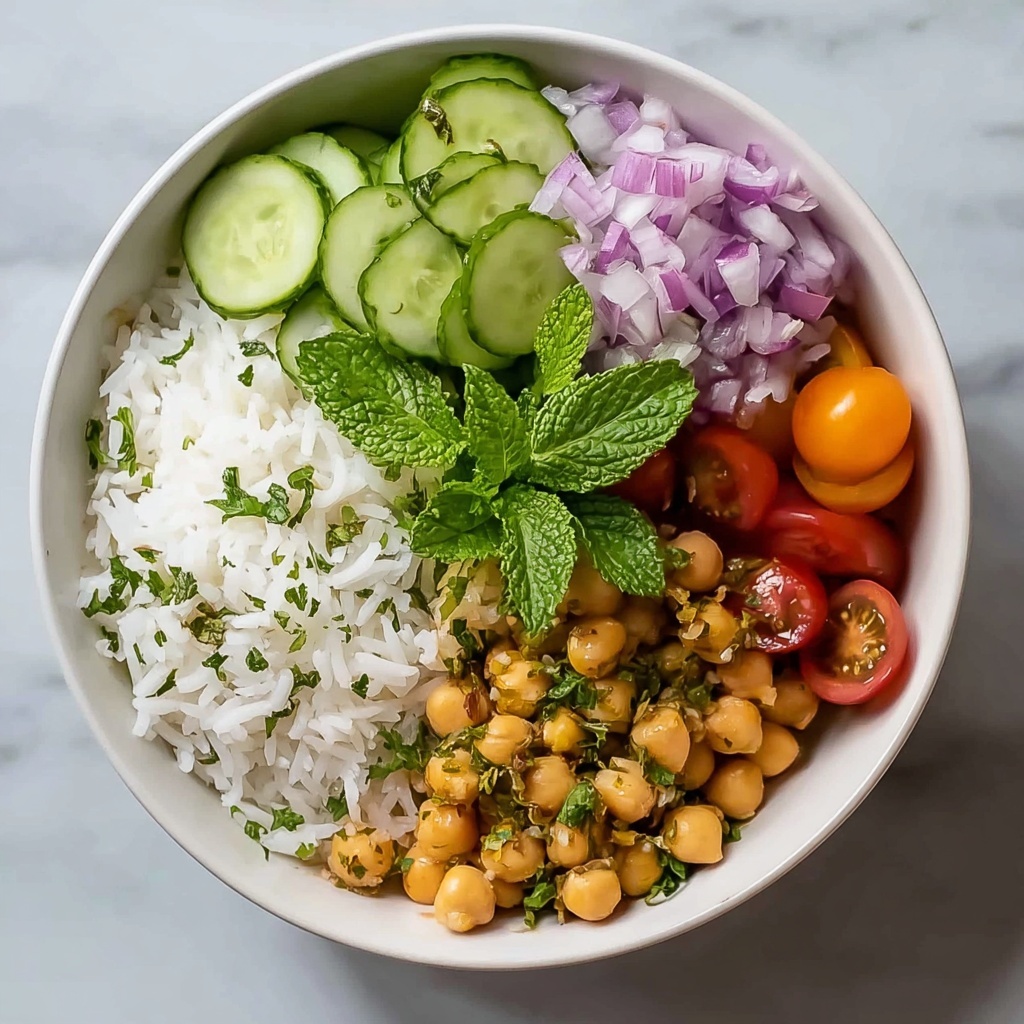 Mediterranean Chickpea Bowls with Tahini Sauce Recipe - Recipe Image