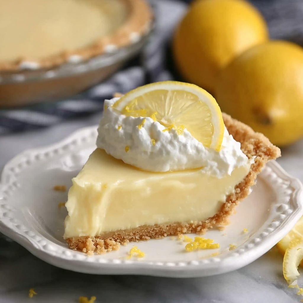 Easy Lemon Cream Pie Recipe - Recipe Image