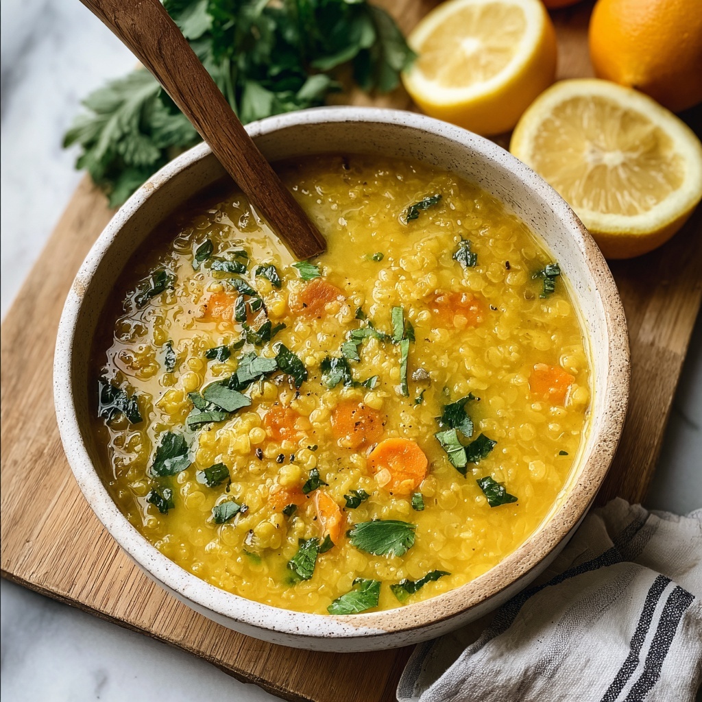 One-Pot Golden Lentil Soup Recipe - Recipe Image