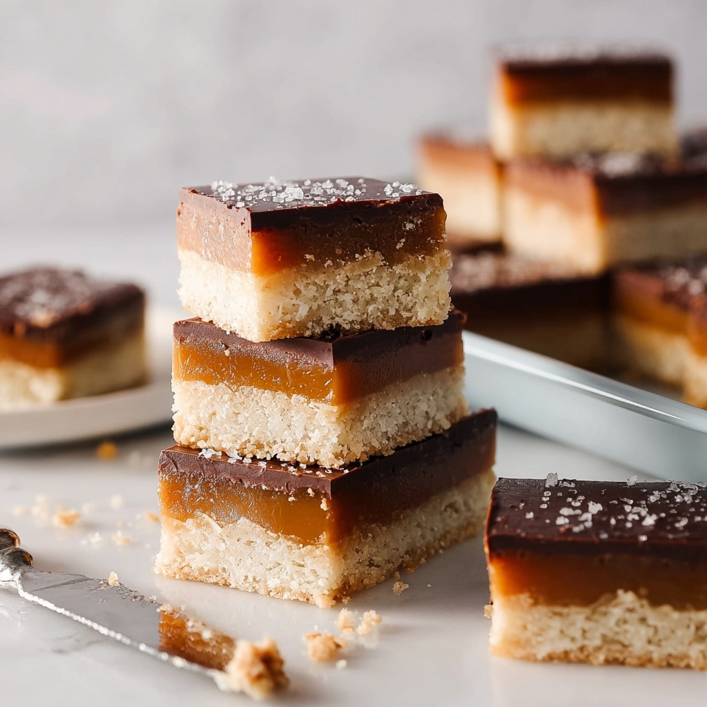 Vegan Banoffee Millionaires Shortbread Recipe - Recipe Image