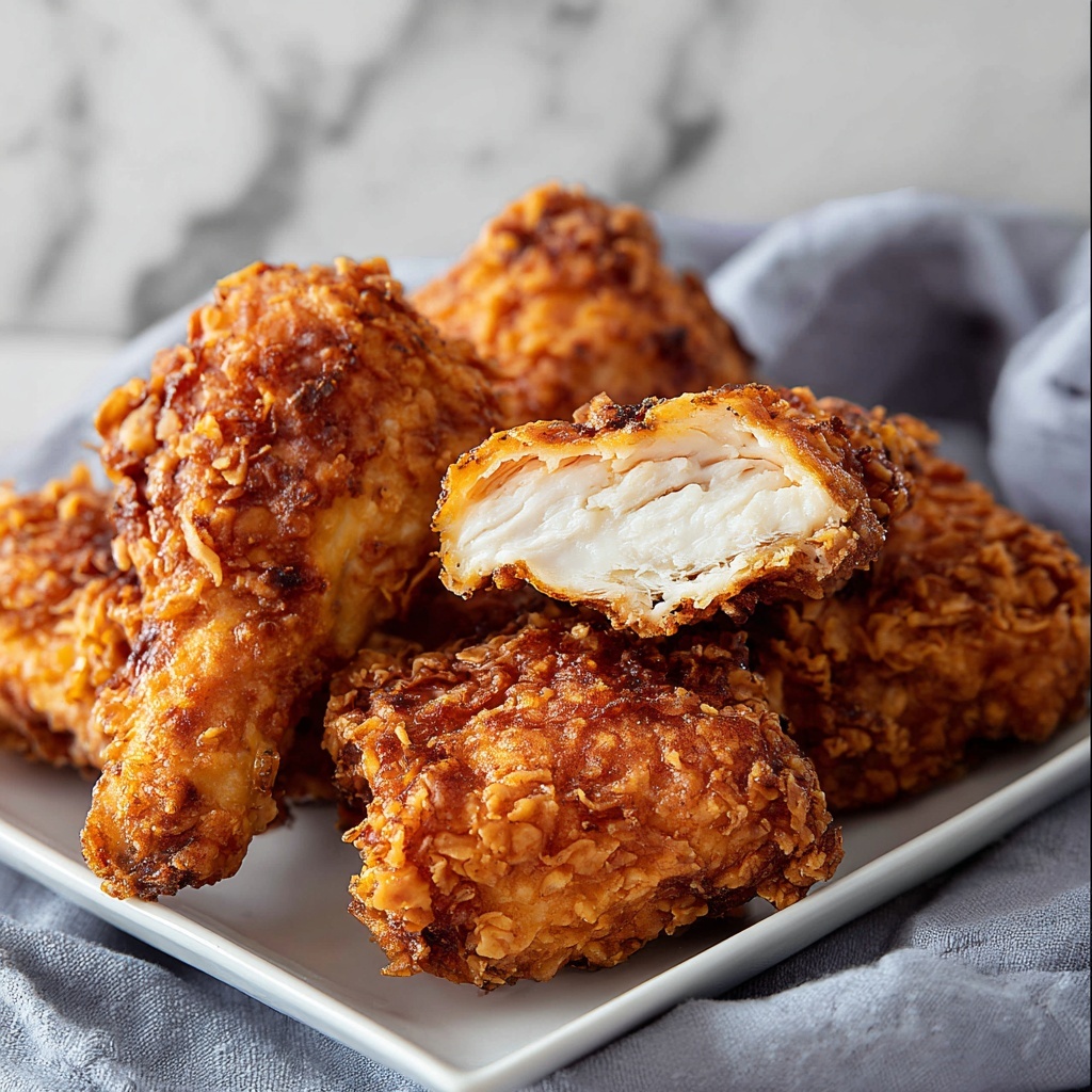 Crispy, Juicy Southern Fried Chicken Recipe - Recipe Image