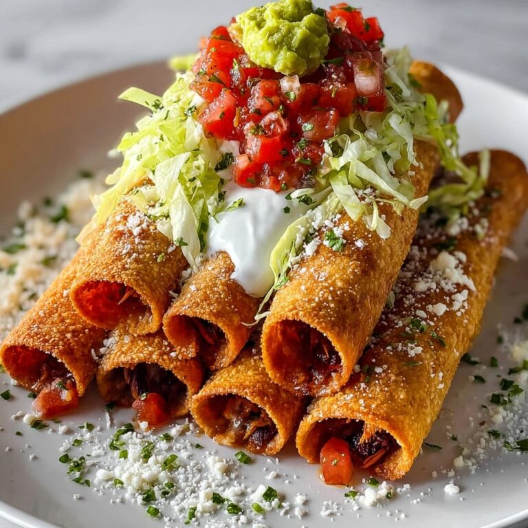 Crispy Chicken Taquitos Recipe