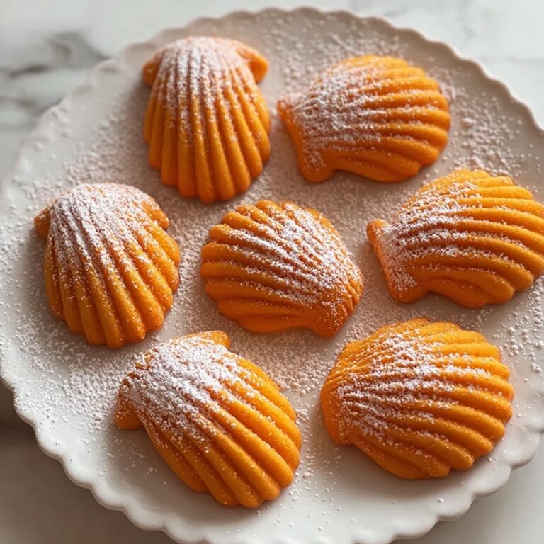 Deliciously Spiced Pumpkin Madeleines Recipe